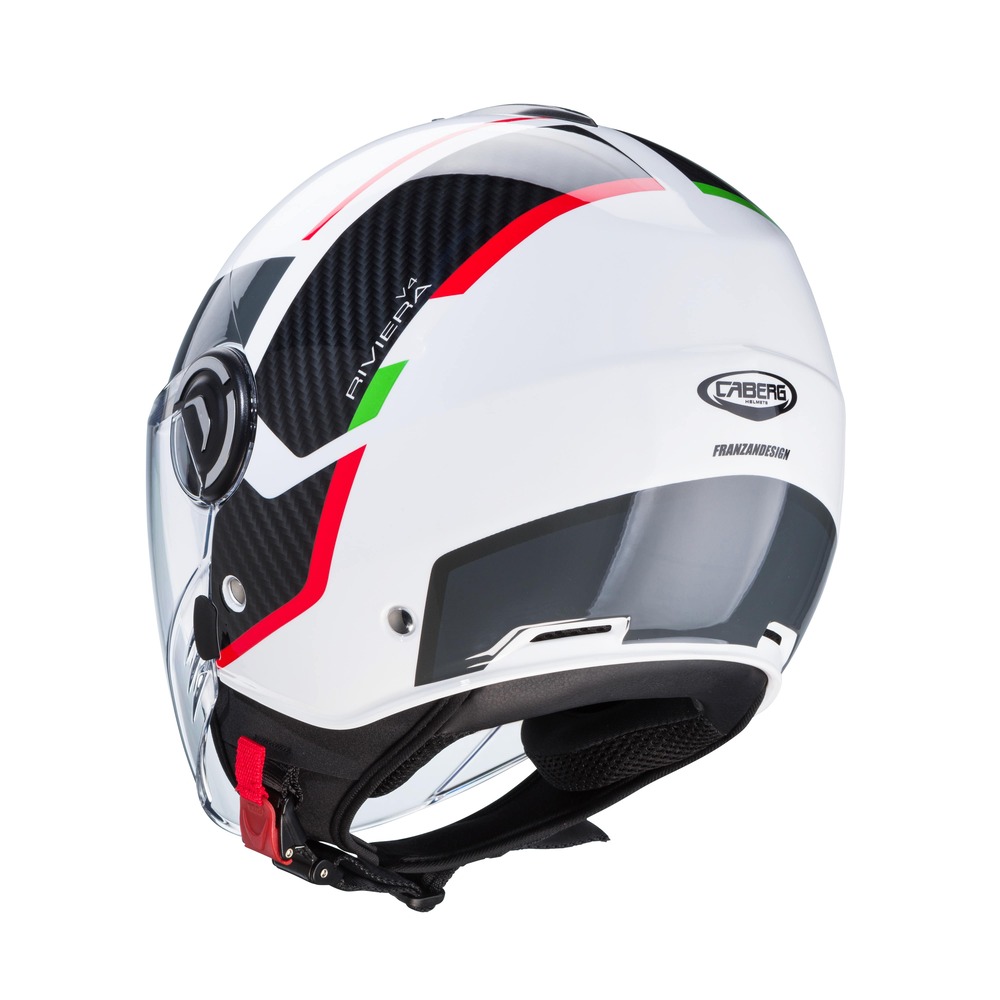 Casco jet caberg freeride blanco