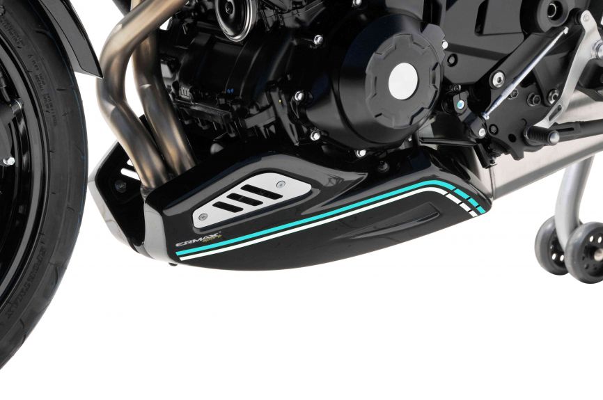 Quilla motor (3 partes + placas laterales de aluminio) Ermax para Z 650 RS (2022-2023)