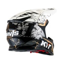 CASCOS OFF ROAD  KYT SKYHAWK JARVIS SIGNATURE EDITION