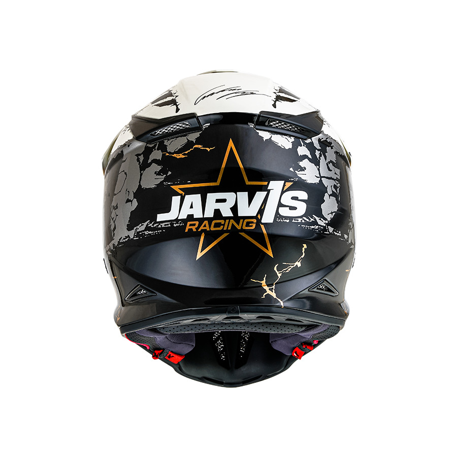 CASCOS OFF ROAD  KYT SKYHAWK JARVIS SIGNATURE EDITION