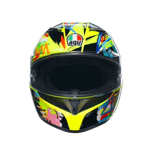 CASCO INTEGRAL AGV K3 ROSSI WINTER TEST 2019