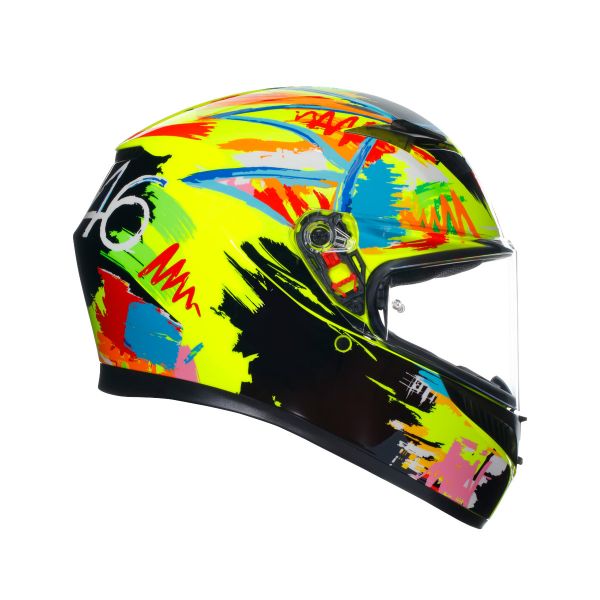 CASCO INTEGRAL AGV K3 ROSSI WINTER TEST 2019