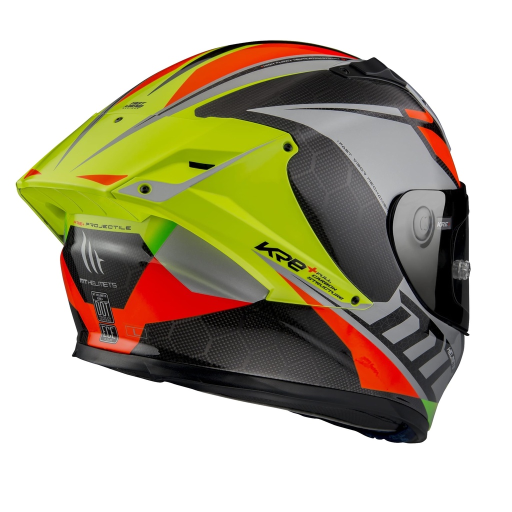 Prueba casco integral MT Helmets KRE+: ¡de carreras!