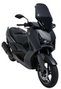 Parabrisas scooter alta protección para Yamaha X-MAX 125/250 2023 (58 cm)