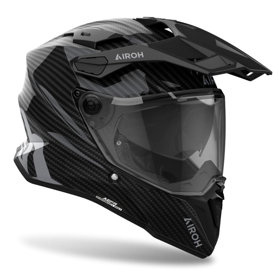 Helmet On-Off Airoh COMMANDER Factor White Gloss