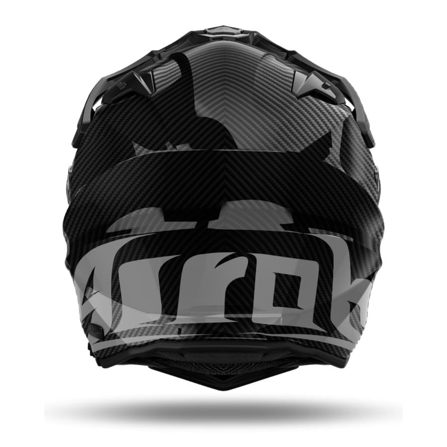 CASCO INTEGRAL AIROH COMMANDER 2 FULL CARBON GLOSS