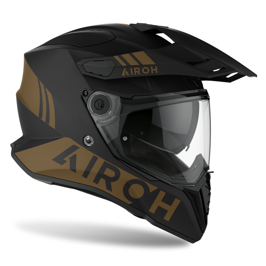 CASCO INTEGRAL AIROH COMMANDER GOLD