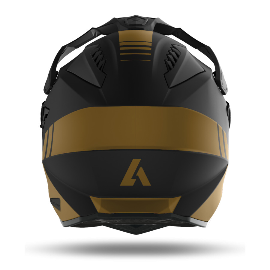 CASCO INTEGRAL AIROH COMMANDER GOLD