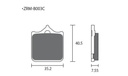 Pastillas de freno ZCOO B003 EXC Endurance (Pinzas BREMBO)