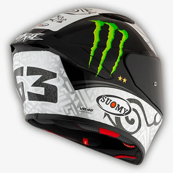 CASCO INTEGRAL SUOMY TRACK-1 BAGNAIA WINTER TEST MONSTER