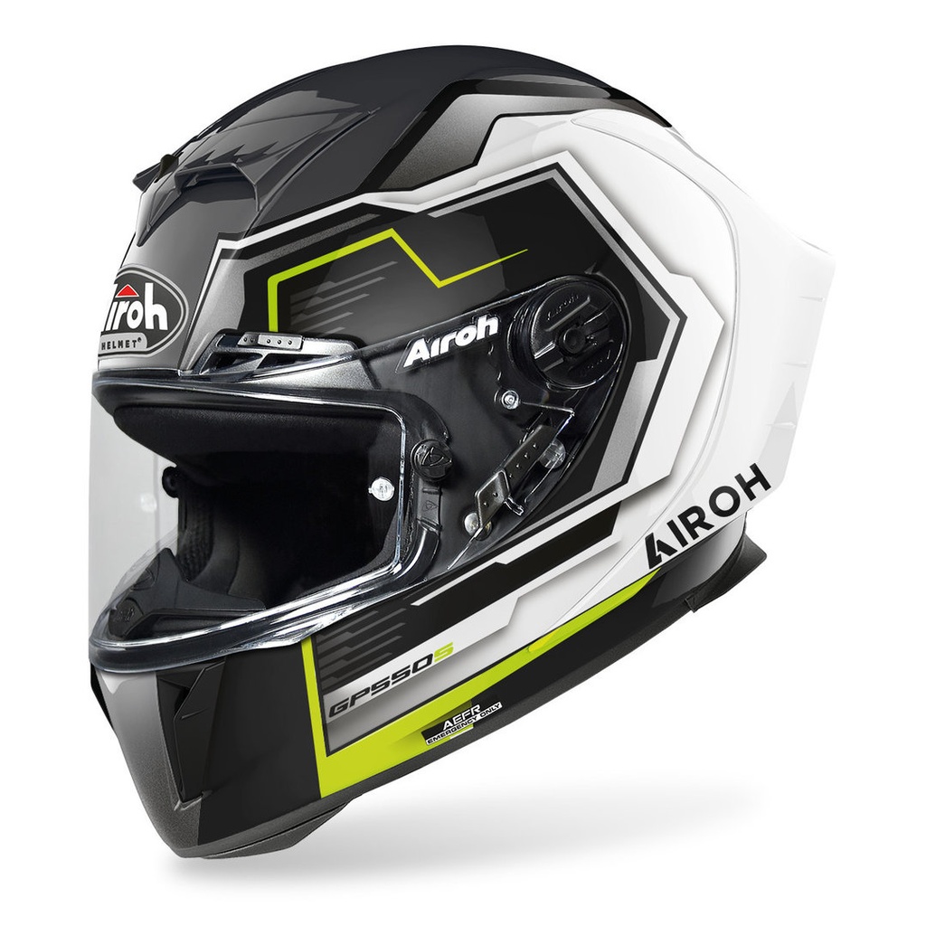 CASCO INTEGRAL AIROH GP550 S RUSH