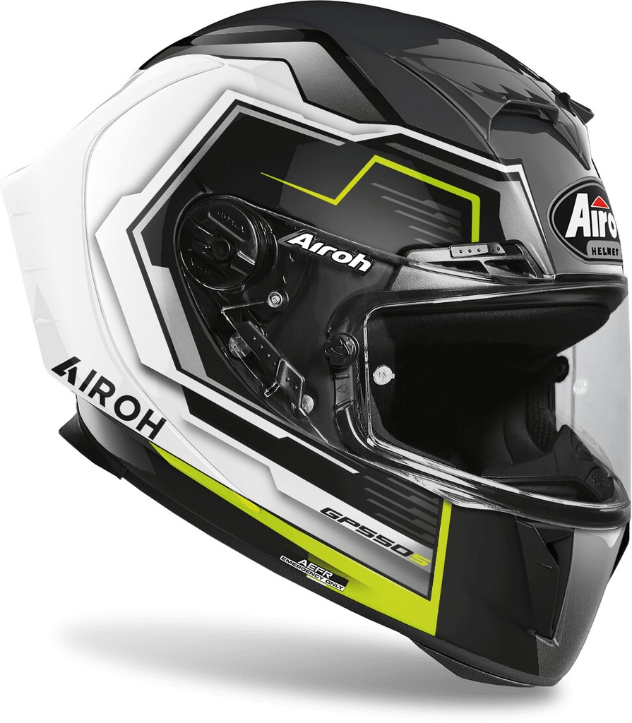 CASCO INTEGRAL AIROH GP550 S RUSH