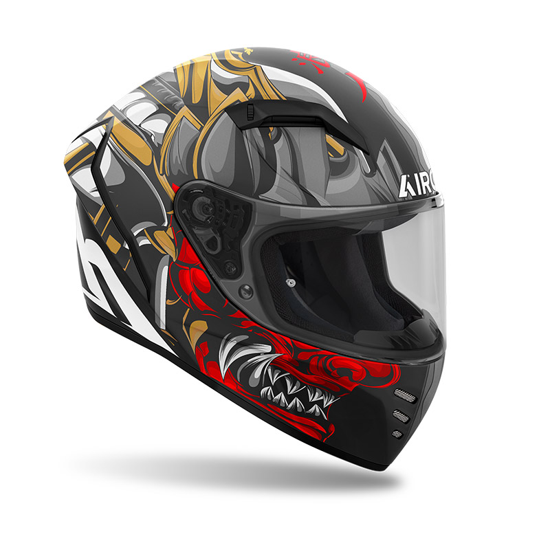 CASCO INTEGRAL AIROH CONNOR SAMURAI