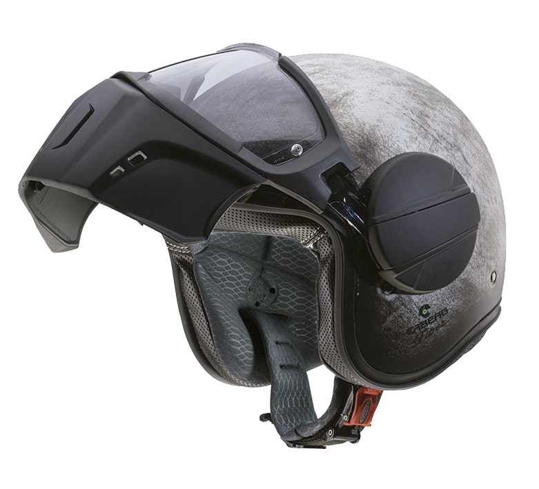 Espectacular comercio dinero CASCO MODULAR CONVERTIBLE CABERG GHOST IRON