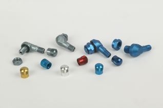 Válvula codo Aluminio anodizado m8,3 tapón de válvula