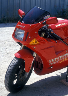 Original size screen for Ducati 851 and 888 1991-1996