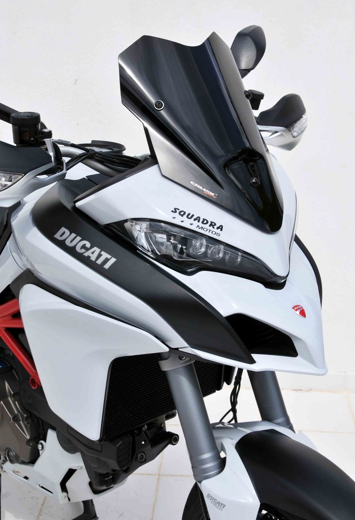 Cúpula deportiva para Ducati MULTISTRADA 1200 2015-2017 (39 cm)