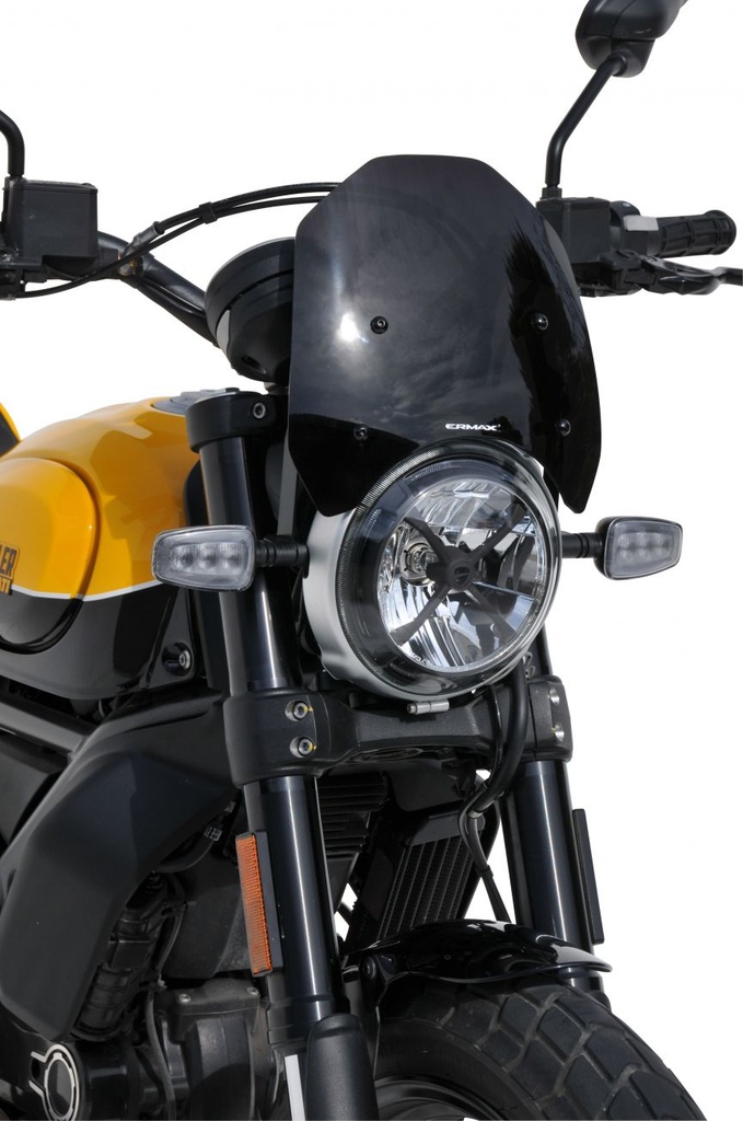 Sport screen for Ducati SCRAMBLER SIXTY2 2016-2019 (20 cm - with fixing kit)