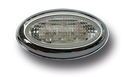 Oval LED repeaters (indicator add-on) white