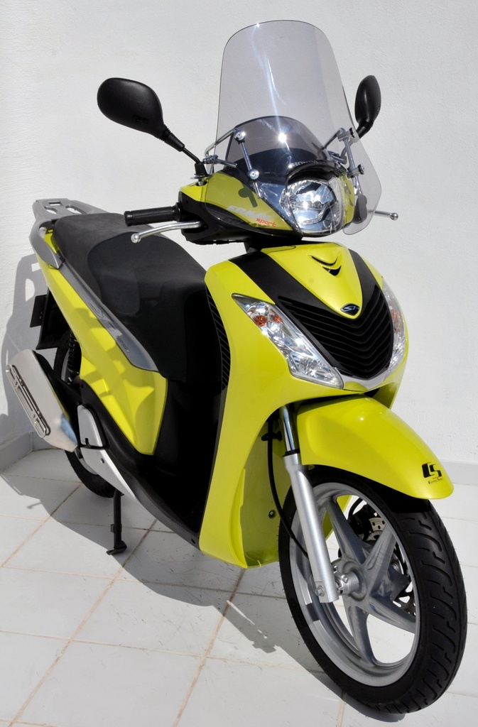 Mini sport windscreen for scooters (40 cm - omega cutting)