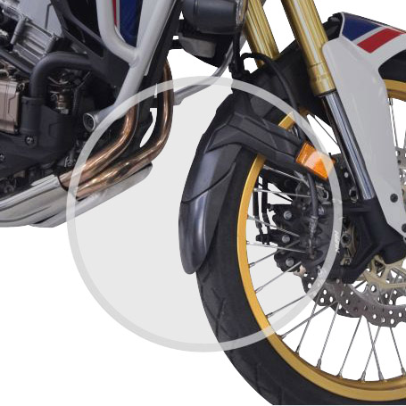 Extensión de guardabarros delantero Ermax para Honda CRF 1000 L Africa Twin 2016-17 