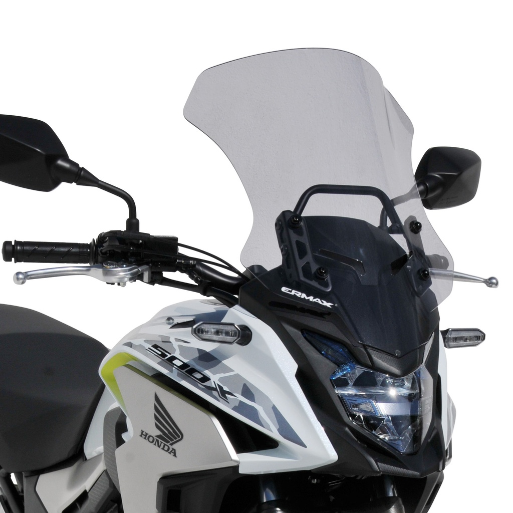 cúpula touring (47cm + kit de fijación) ermax para cb 500 x 2019 -2021