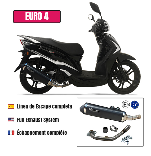 Escape Racing para Sym Symphony 125i EURO4 (&gt;2016)