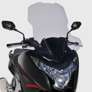 [10101157] Windscreen scooter high protection for Honda INTEGRA 750 D/S 2016-2020 (66 cm) (Transparent)