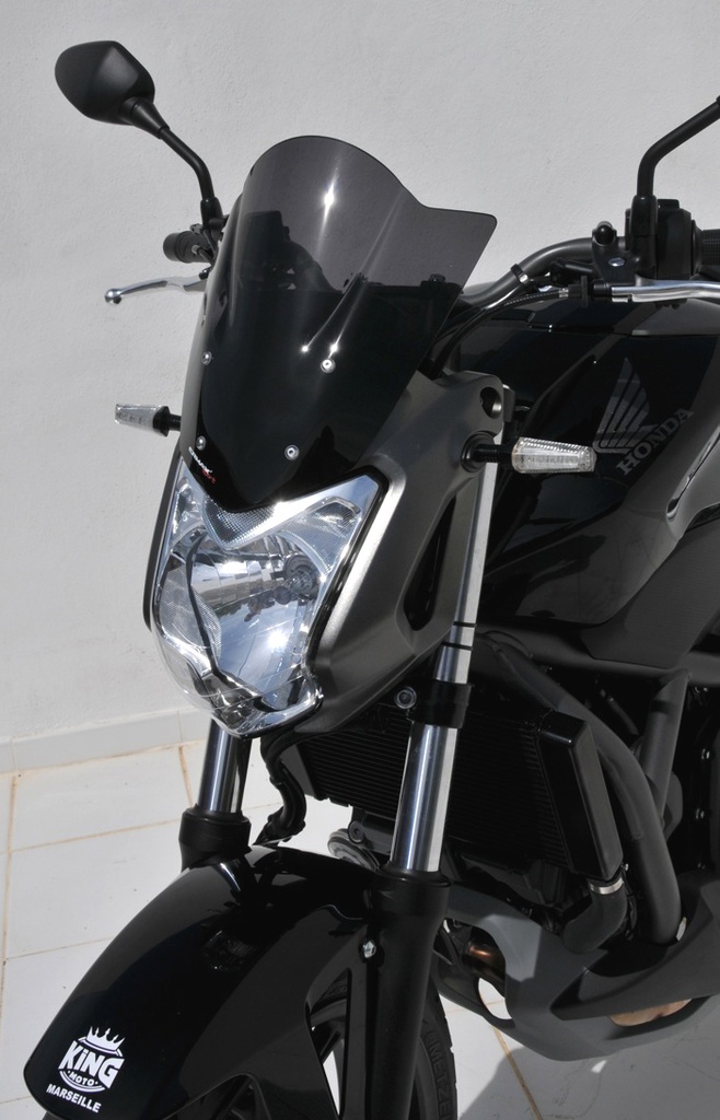 Sport screen for Honda NC 700 S 2012-2013 (30 cm)