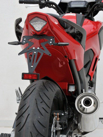 Paso de rueda para Honda NC 700 X 2012-2013 (Se vende sin luz trasera)