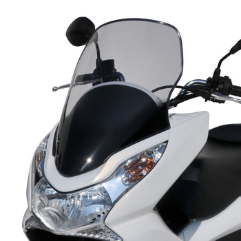 [10101118] Windscreen scooter high protection for Honda PCX 125/150 2010-2013 (12 cm - soit 53 cm) (Transparent)