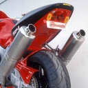 Paso de rueda para Honda VTR 1000 SP 2 2002-2007 (a modificar para el cumplimiento - con agujeros para las luces)