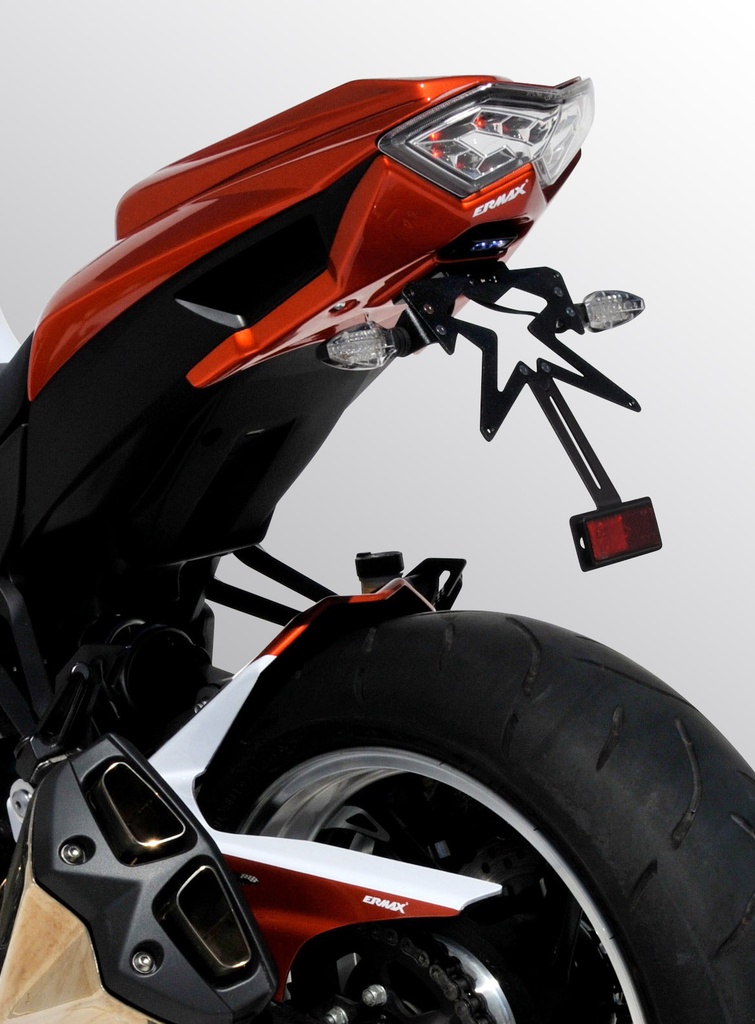 Soporte de matrícula para Kawasaki Z1000 2010-2013