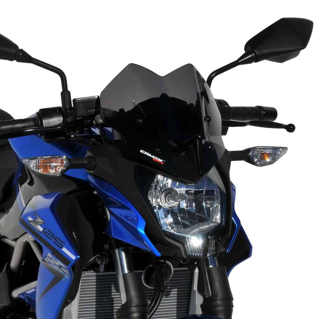 Cúpula deportiva para Kawasaki Z125 2019-2021 (26 cm)