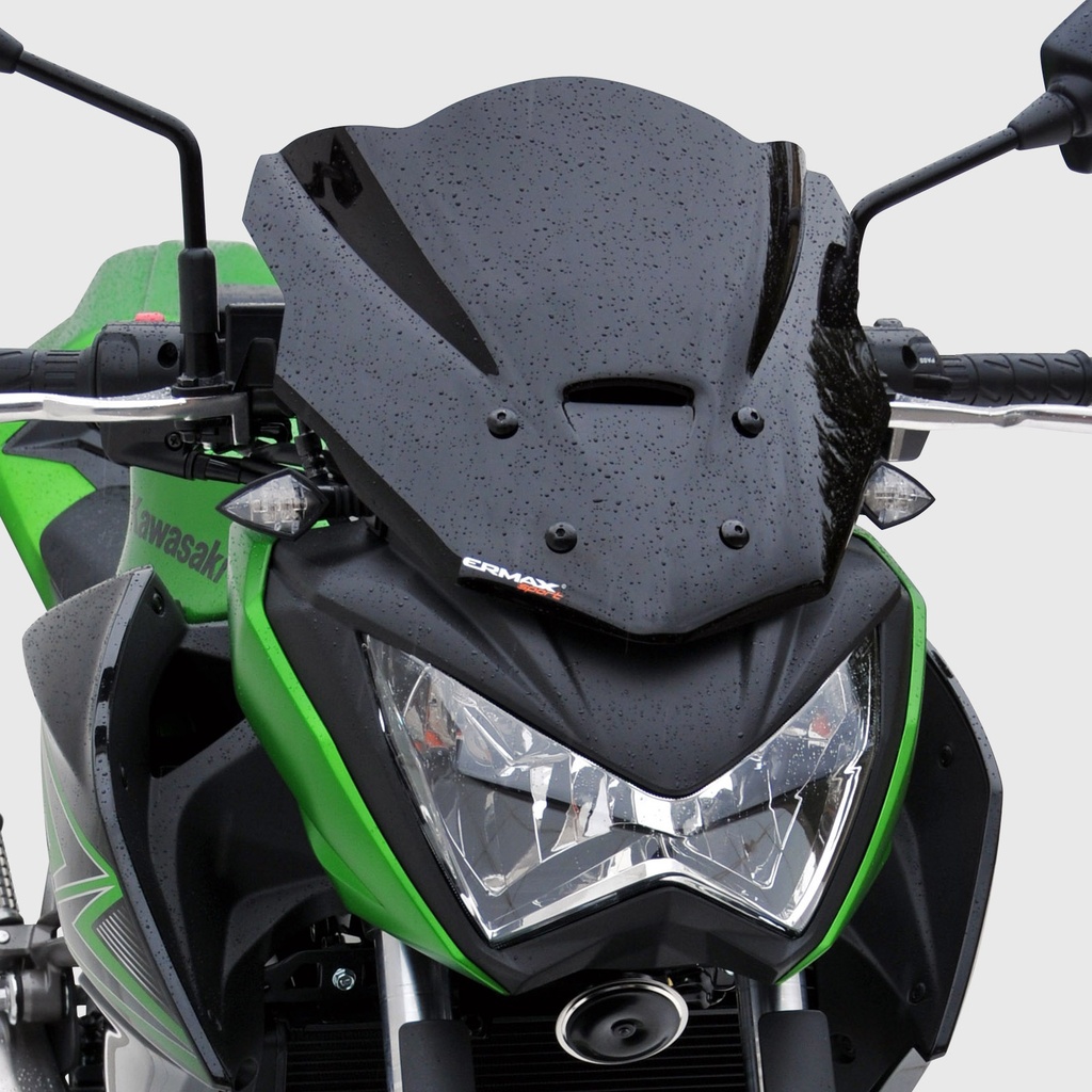 Cúpula deportiva para Kawasaki Z300 2015-2016 (30 cm)