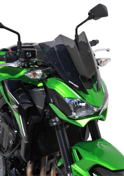 [0303096-01] Cúpula deportiva para Kawasaki Z900 2017-2019 (30 cm) (Transparente)