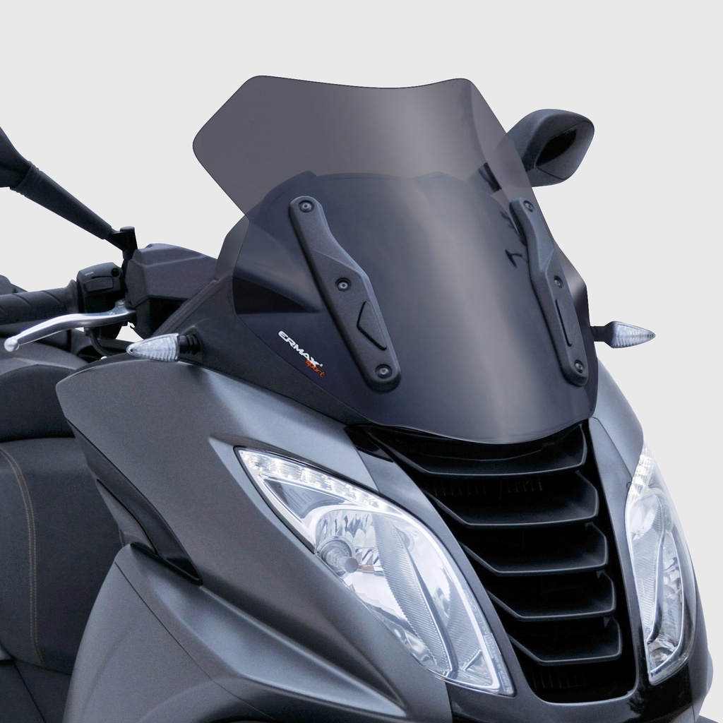 Sport scooter windscreen for Peugeot Metropolis 400i 2013-2020 (42.5 cm)