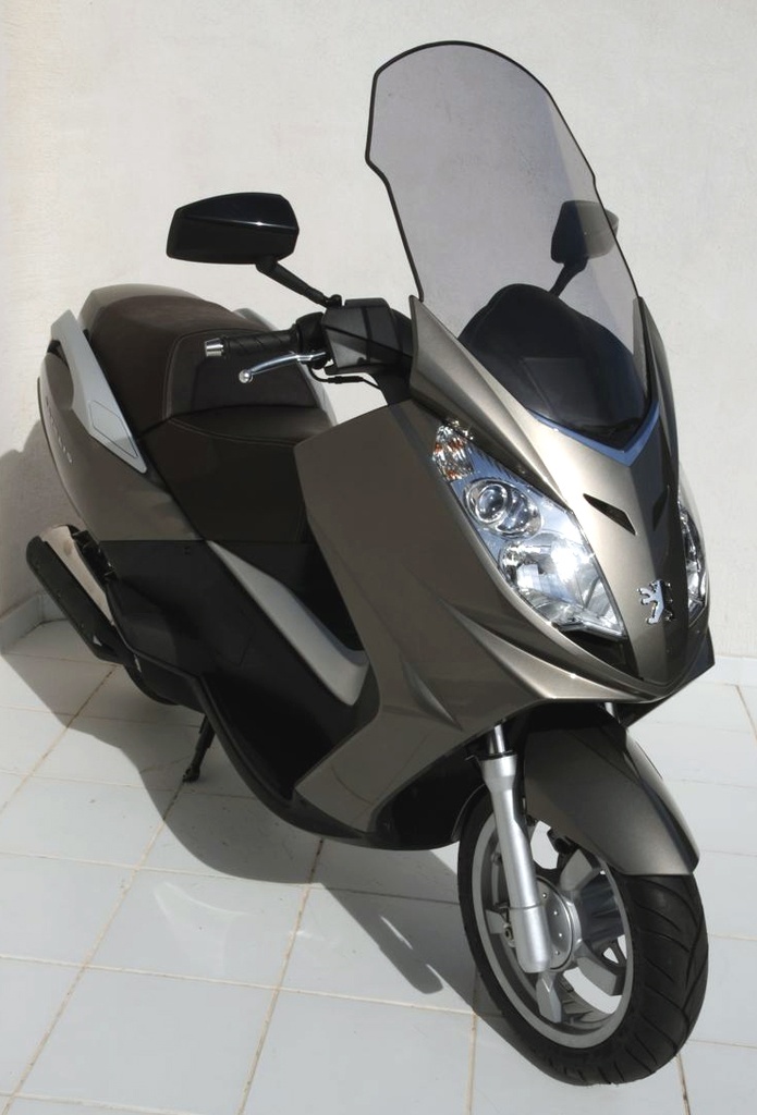 Windscreen scooter high protection for Peugeot Satelis 125/250/400/500 2006-2011 (10 cm - soit 71 cm)