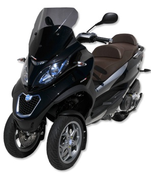 [75301013] Parabrisas scooter aeromax (50 cm) ermax para MP3 125-300-400-500 2011-2018 (Modelo sport-touring-business) (Transparente)