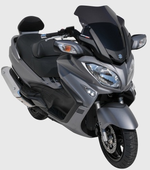 [30401110] Parabrisas deportivo para Suzuki BURGMAN 650 (2013-2021) (Transparente)