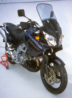 High screen for Suzuki DL 1000 V STROM 2002-2003 (+18 cm soit 59cm)