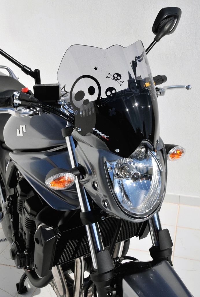 Carenado de faro para Suzuki GSF 1250 BANDIT N 2010-2014 (con pantalla negro transparente)