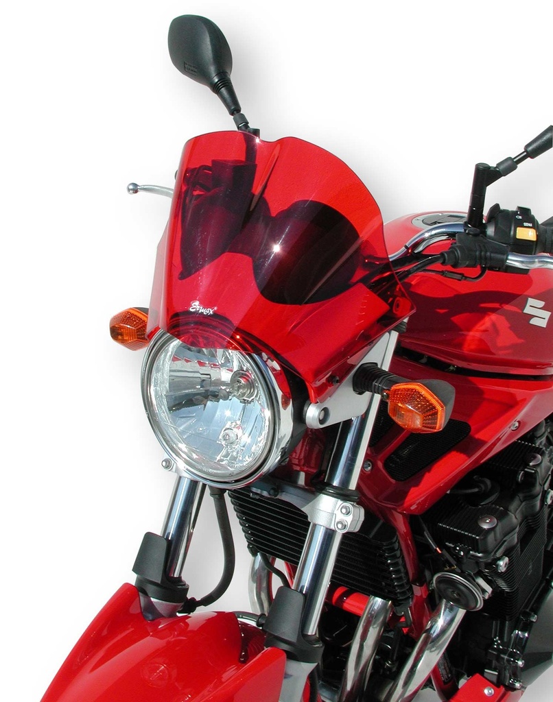 Cúpula para Suzuki BANDIT 650 N 2005-2008 y 1200/1250 N 2006-2009 (24 cm + kit de fijación)