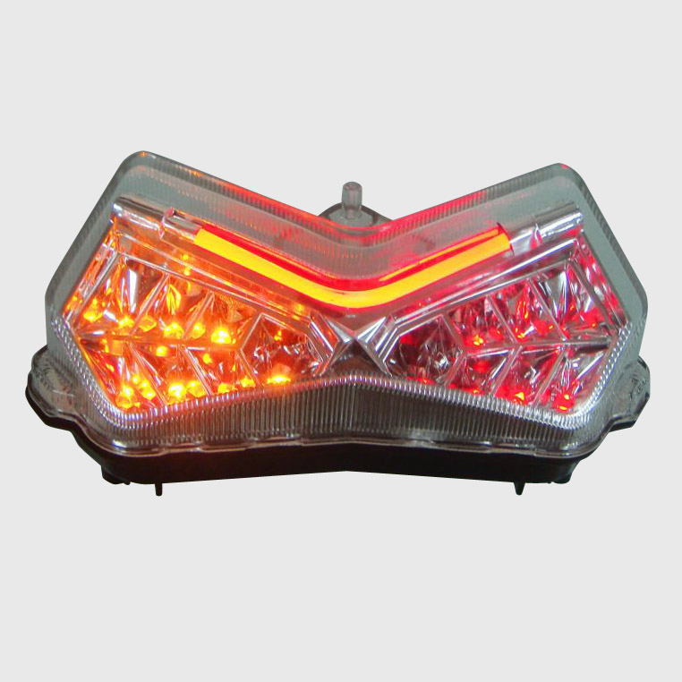 tail light with E11 indicators for license plate bracket GSR 600 2006-2011 