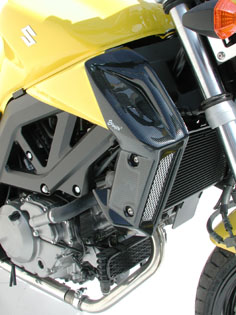 Tomas de aire de refrigeración para Suzuki SV 650 N 2003-2011 (par)