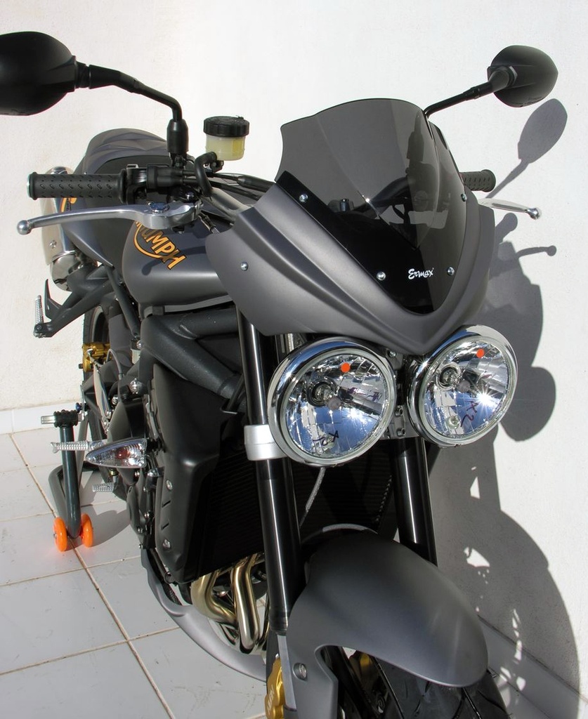 Carenado de faro para Triumph STREET TRIPLE R 2009-2011 (25 cm - con cúpula)