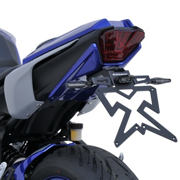 [9002EVY97] SUP09 EVO License plate holder remote control with turn signal support for Yamaha MT07/FZ07 2021-2022