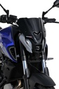 Cúpula deportiva para Yamaha MT-07/FZ-07 2021-2022 (25 cm)