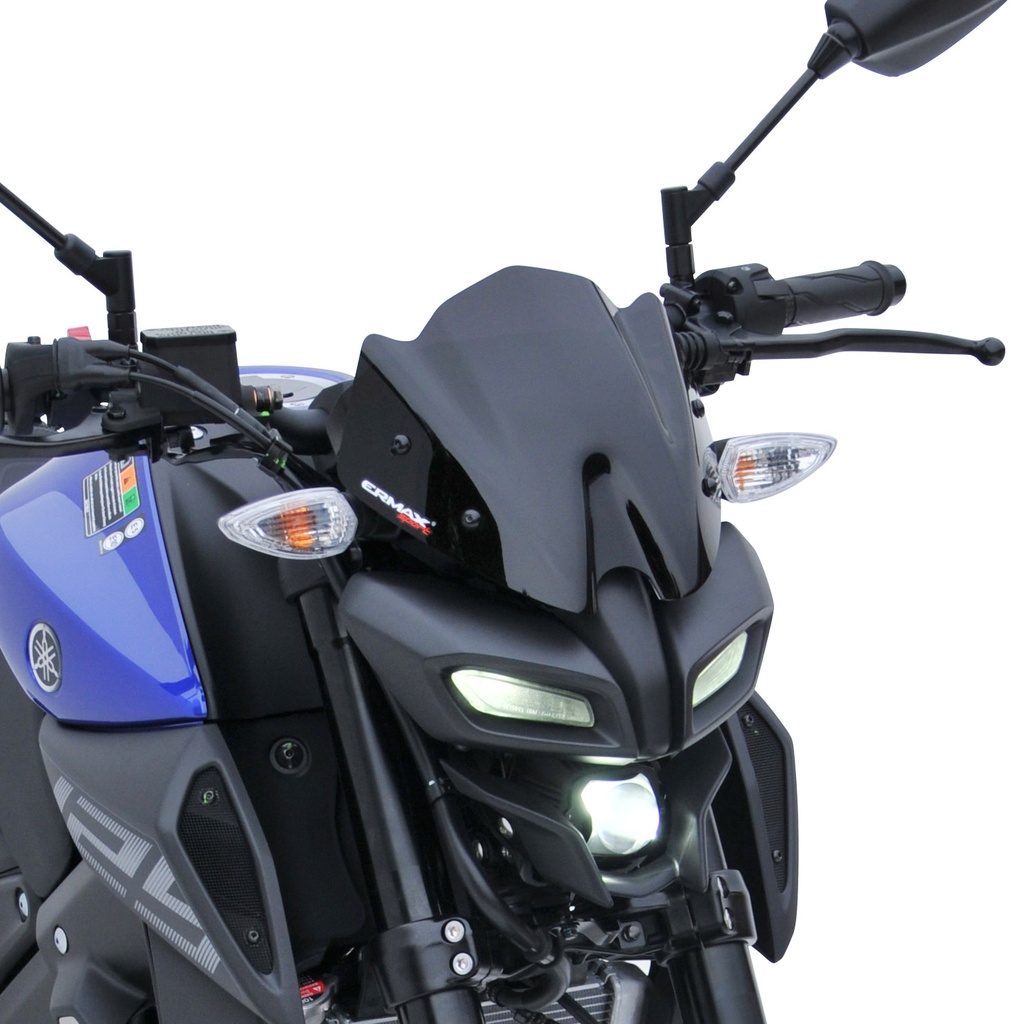 Cúpula deportiva para Yamaha MT 125 2020-2022 (22 cm)