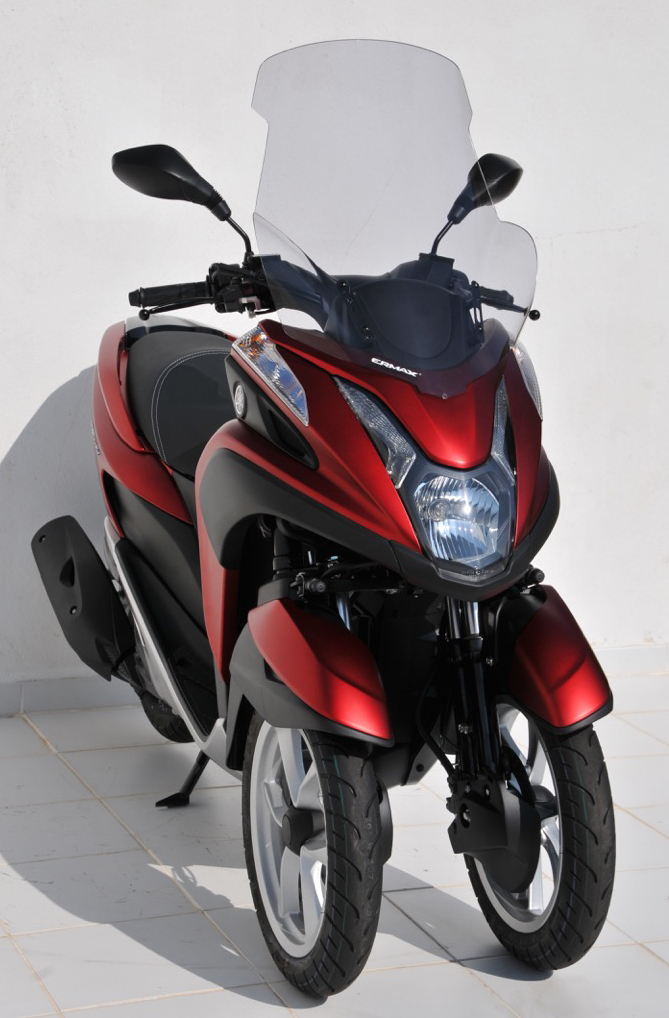 Parabrisas alto con paramanos para Yamaha TRICITY 125 &amp; 155 (2014-2020)